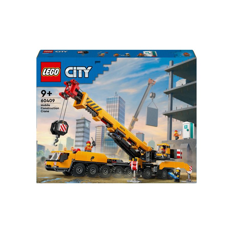 LEGO City 60409 Gele mobiele bouwkraan
