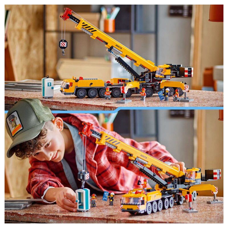 LEGO City 60409 Gele mobiele bouwkraan