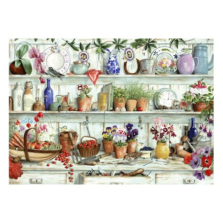 Posies & Produce, House of Puzzels 500 XL stukjes