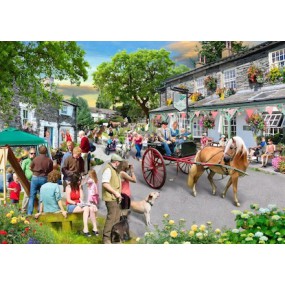 Pony Parade, House of Puzzels 500 XL stukjes