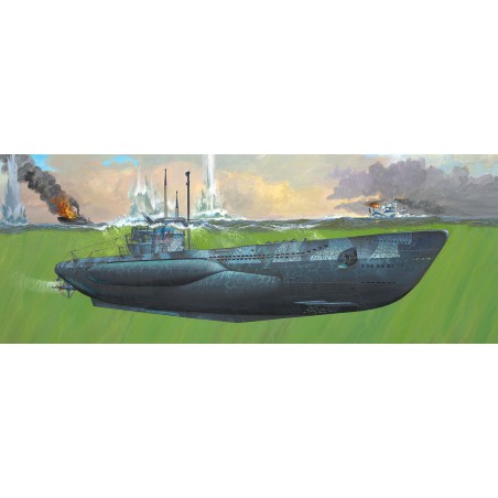 german-submarine-type-vii-c41-platinum-edition-172-revell