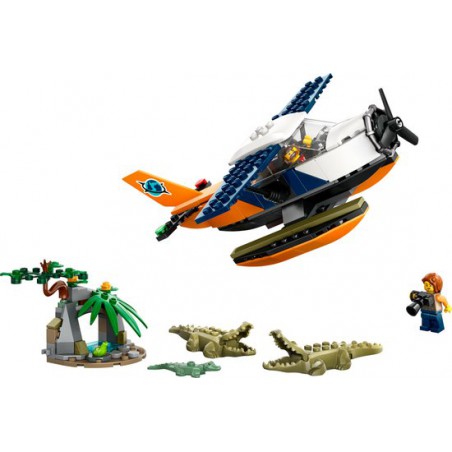 LEGO City 60425 Jungleonderzoekers: watervliegtuig