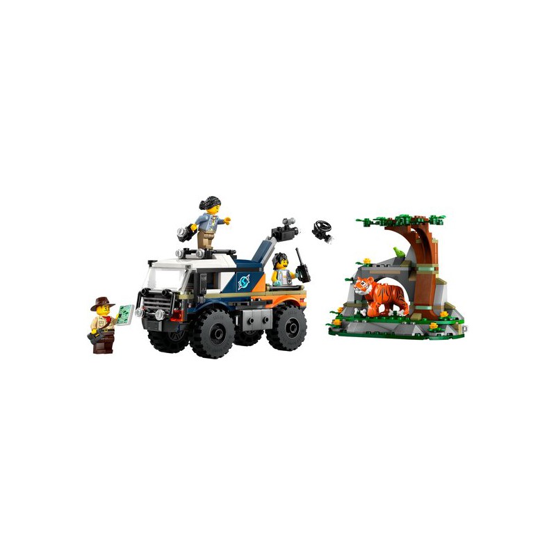LEGO City 60426 Jungleonderzoekers: offroad truck