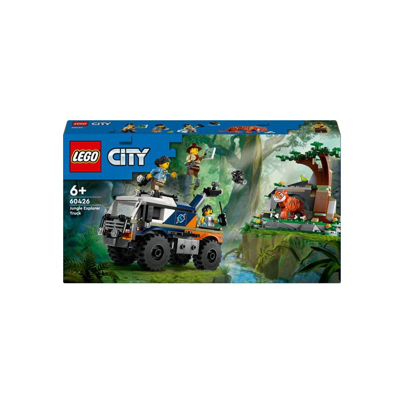 LEGO City 60426 Jungleonderzoekers: offroad truck