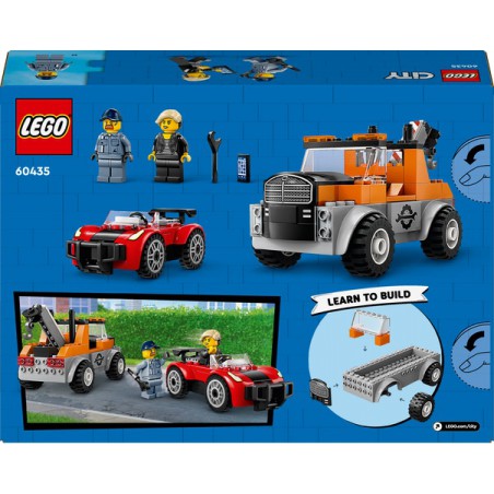 LEGO City 60435 Sleepauto en sportautoreparatie