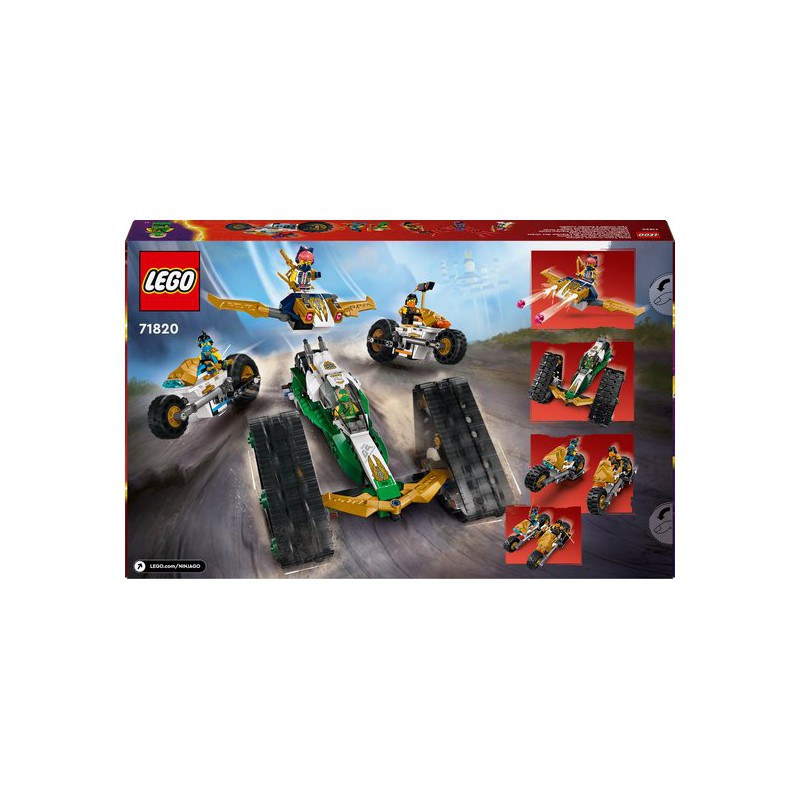 LEGO NINJAGO - 71820 Ninjateam combivoertuig