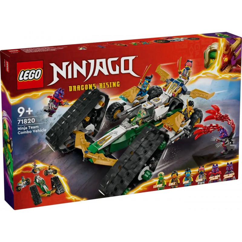 LEGO NINJAGO - 71820 Ninjateam combivoertuig