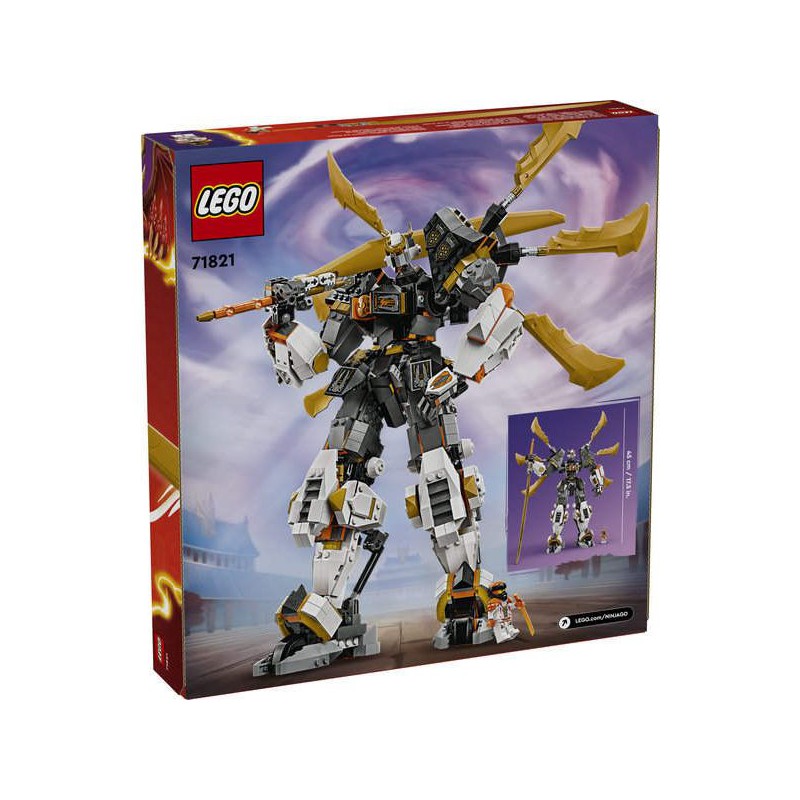 LEGO NINJAGO - 71821 Cole's reusachtige drakenmecha