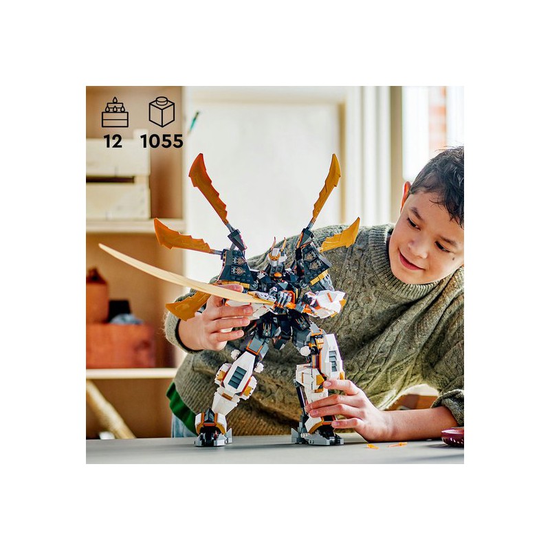 LEGO NINJAGO - 71821 Cole's reusachtige drakenmecha