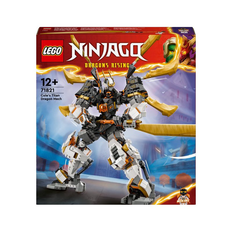 LEGO NINJAGO - 71821 Cole's reusachtige drakenmecha