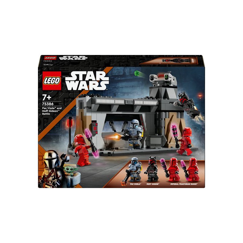 LEGO STAR WARS - 75386 Paz Vizsla en Moff Gideon duel