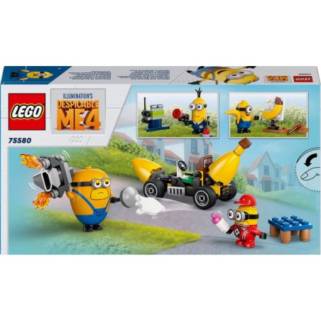 Lego - Minions 75580 Minions en bananenauto