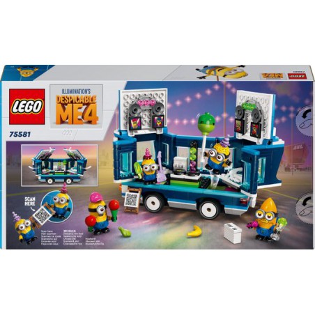 Lego - Minions 75581 Muziekale feestbus van de Minions