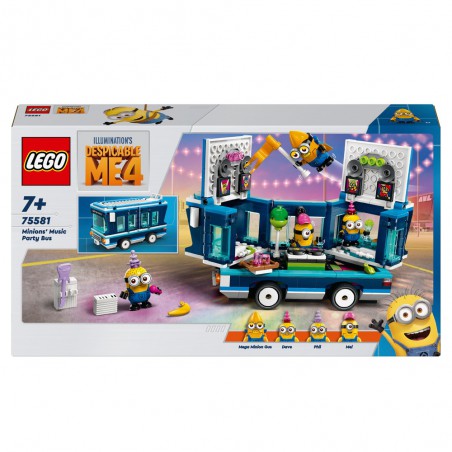 Lego - Minions 75581 Muziekale feestbus van de Minions