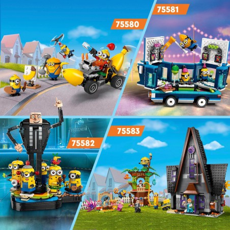 Lego - Minions 75582 Bouwbare Gru en Minions