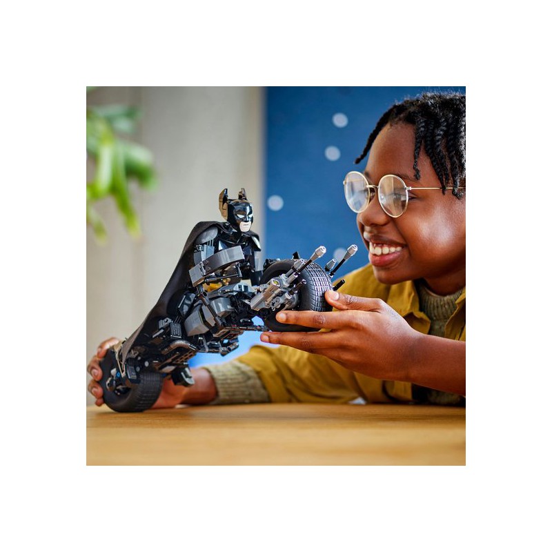 LEGO DC Batman - 76273 Batman bouwfiguur en de Bat-Pod motor