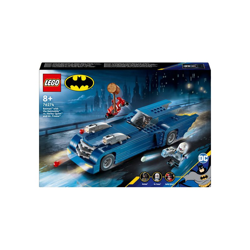 LEGO DC Batman - 76274 Batman met de Batmobile vs. Harley Quinn en Mr. Freeze