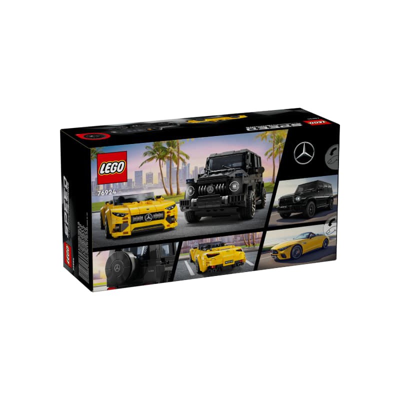 LEGO Speed Champions - 76924 Mercedes-AMG G 63 en Mercedes-AMG SL 63