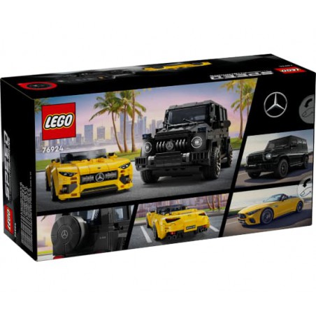 LEGO Speed Champions - 76924 Mercedes-AMG G 63 en Mercedes-AMG SL 63