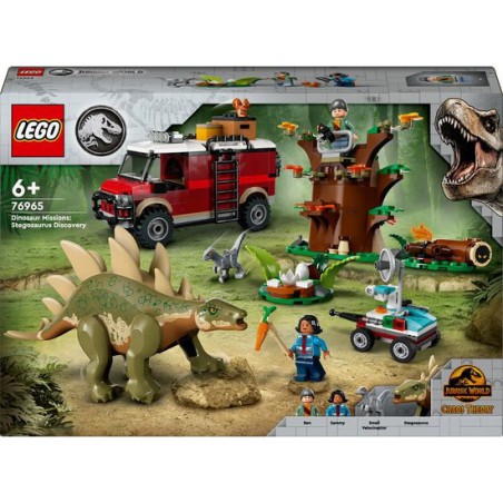 LEGO JURASSIC WORLD -  Dinosaurusmissies: Stegosaurus ontdekking 76965