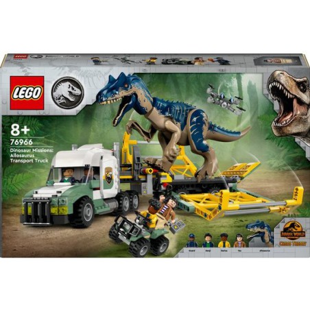 LEGO JURASSIC WORLD -  Dinosaurusmissies: Allosaurus transporttruck 76966