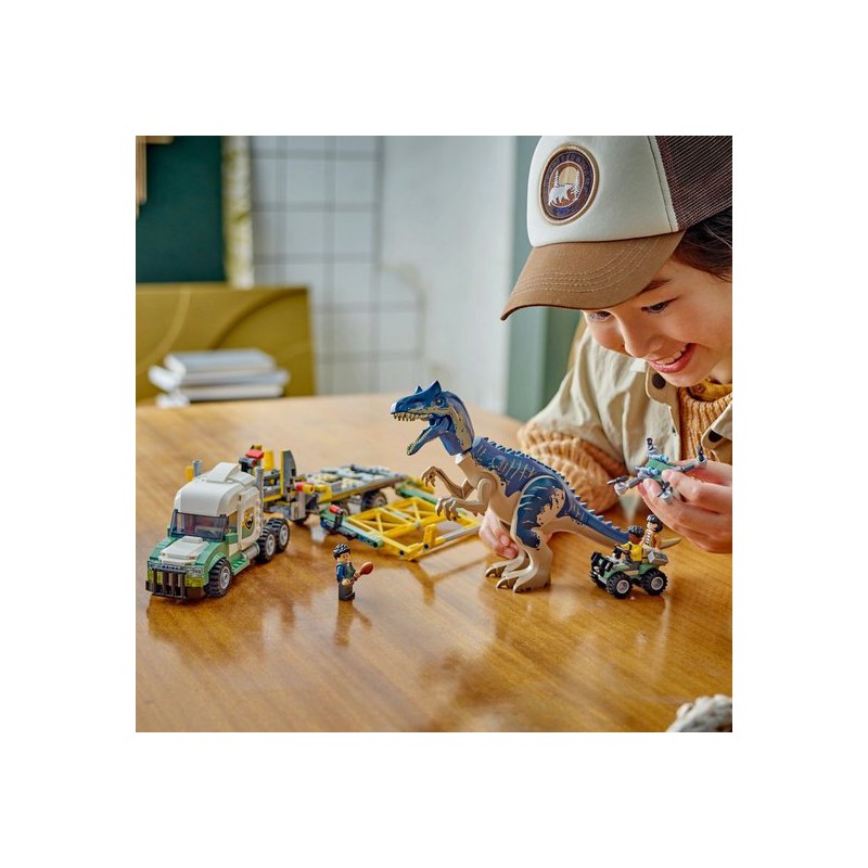 LEGO JURASSIC WORLD -  Dinosaurusmissies: Allosaurus transporttruck 76966