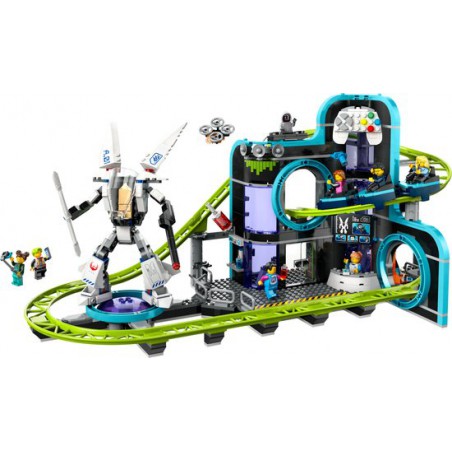 LEGO City 60421 Achtbaan in de robotwereld