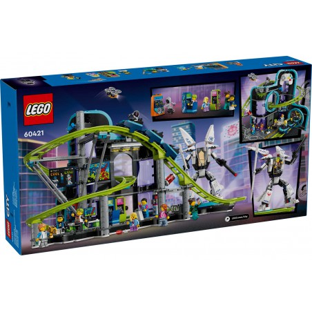 LEGO City 60421 Achtbaan in de robotwereld