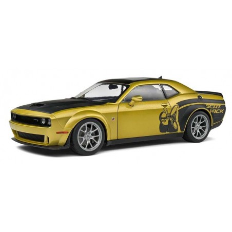 Dodge Challenger RT Hellcat (Goud/Zwart) - 1:18 - Solido