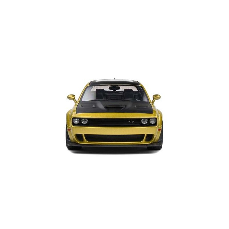 Dodge Challenger RT Hellcat (Goud/Zwart) - 1:18 - Solido
