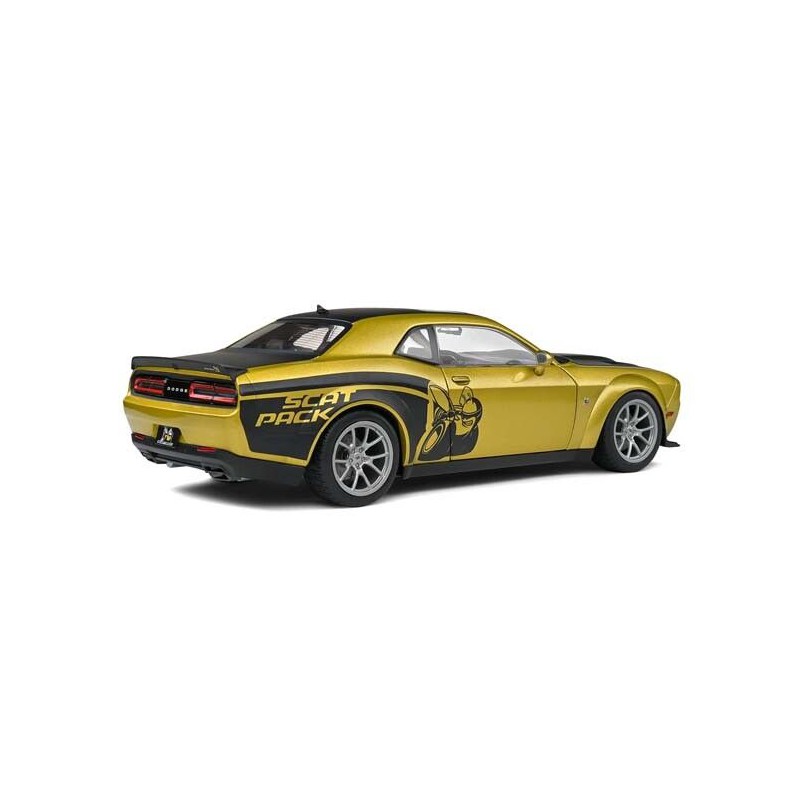 Dodge Challenger RT Hellcat (Goud/Zwart) - 1:18 - Solido