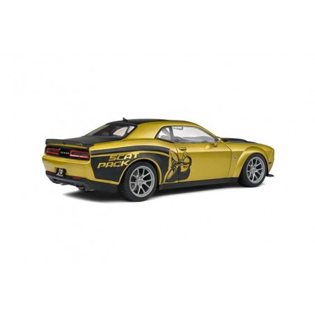 Dodge Challenger RT Hellcat (Goud/Zwart) - 1:18 - Solido