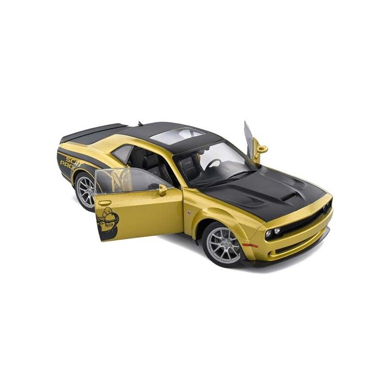 Dodge Challenger RT Hellcat (Goud/Zwart) - 1:18 - Solido
