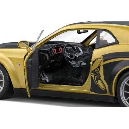 Dodge Challenger RT Hellcat (Goud/Zwart) - 1:18 - Solido