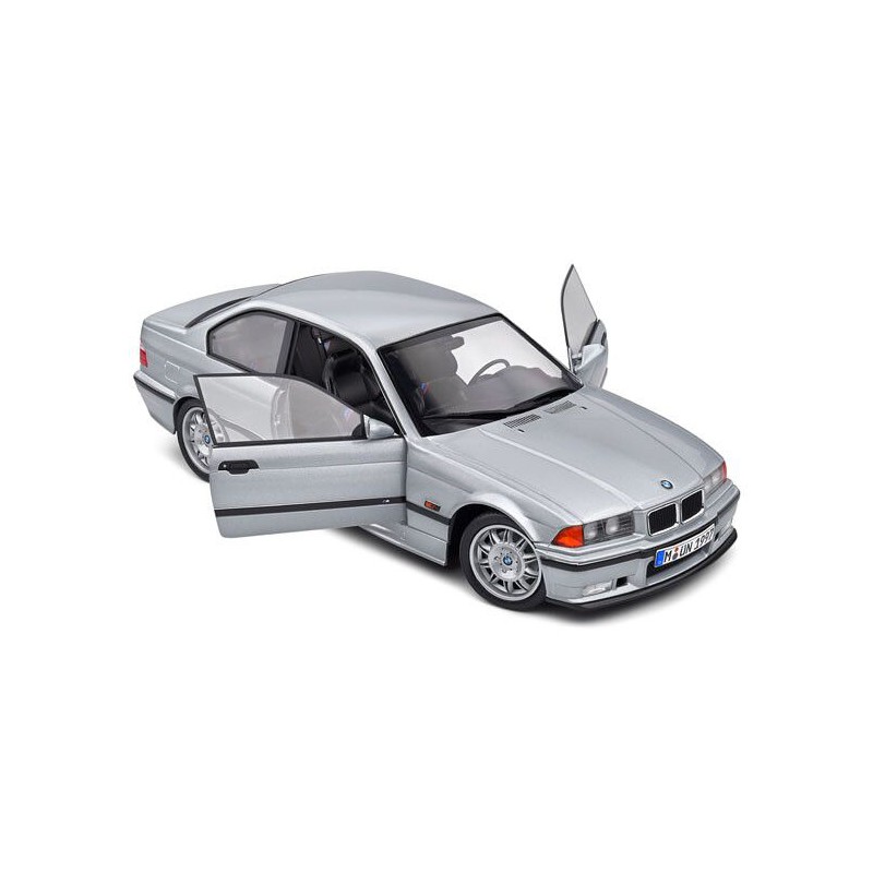 BMW M3 E36 '90 (Zilver) - 1:18 - Solido