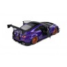 Nissan GT-R R35 W/ Liberty (Paars) - 1:18 - Solido