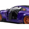 Nissan GT-R R35 W/ Liberty (Paars) - 1:18 - Solido