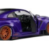 Nissan GT-R R35 W/ Liberty (Paars) - 1:18 - Solido