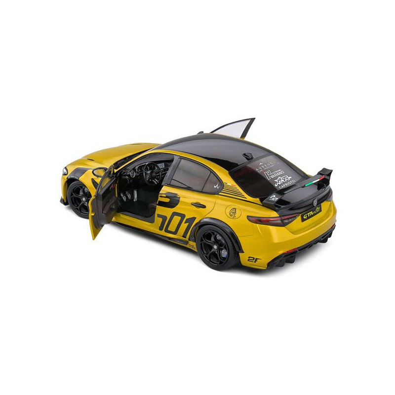 Alfa Romeo Giulia GTA M '22 (Geel) - 1:18 - Solido