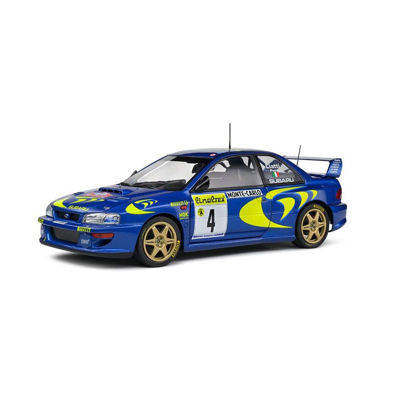 Subaru Impreza 22B p. Liatti (Blauw) - 1:18 - Solido