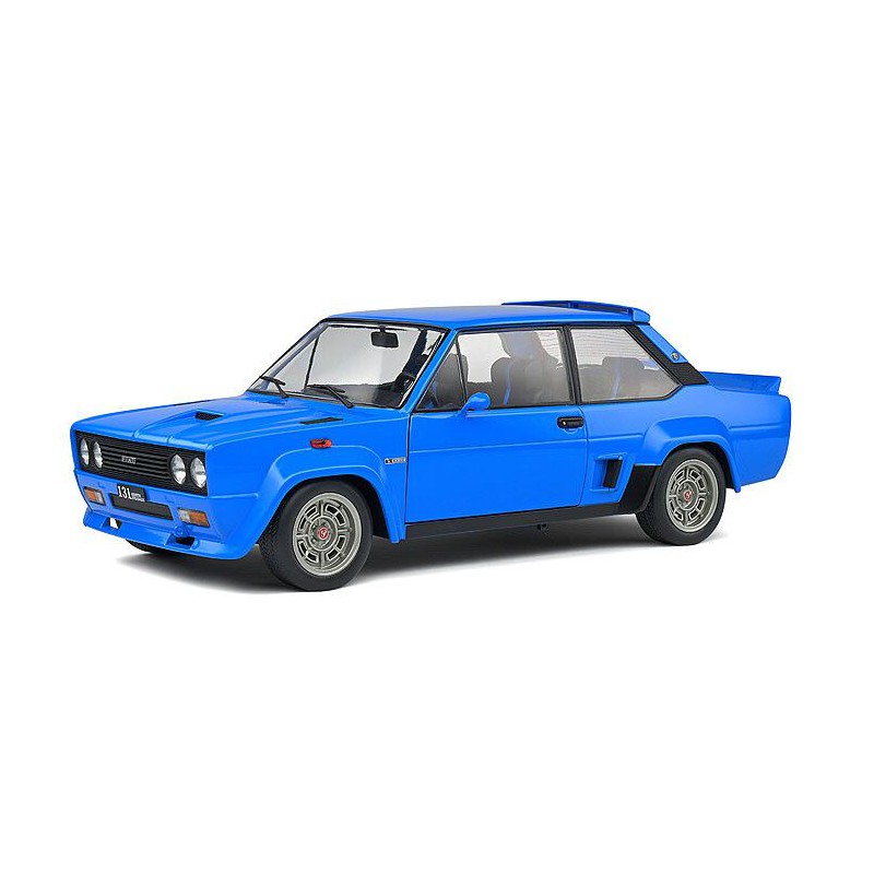 Fiat 131 Abarth '80 (Blauw) - 1:18 - Solido