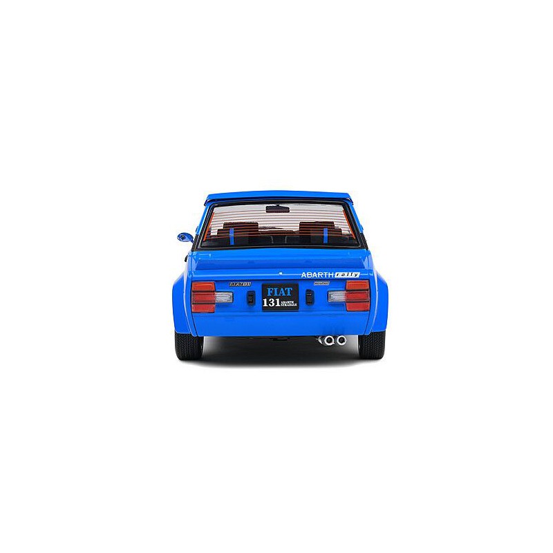 Fiat 131 Abarth '80 (Blauw) - 1:18 - Solido