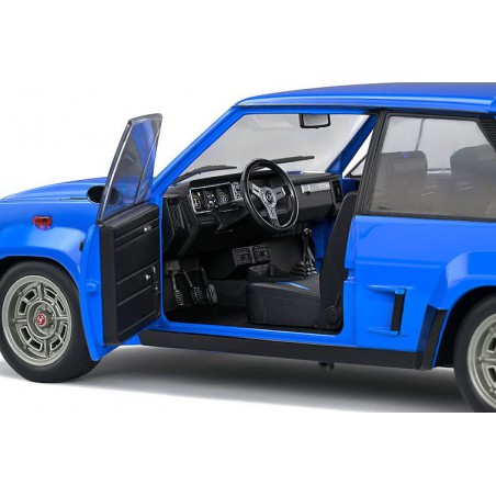 Fiat 131 Abarth '80 (Blauw) - 1:18 - Solido