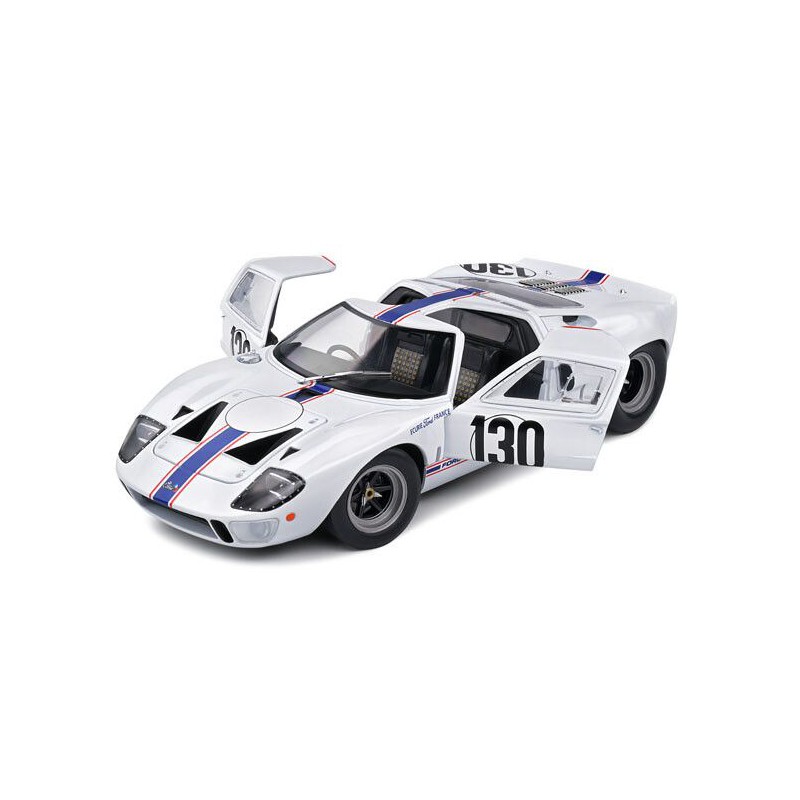 Ford GT40 MK1 Targa Florio '67 (Wit) - 1:18 - Solido