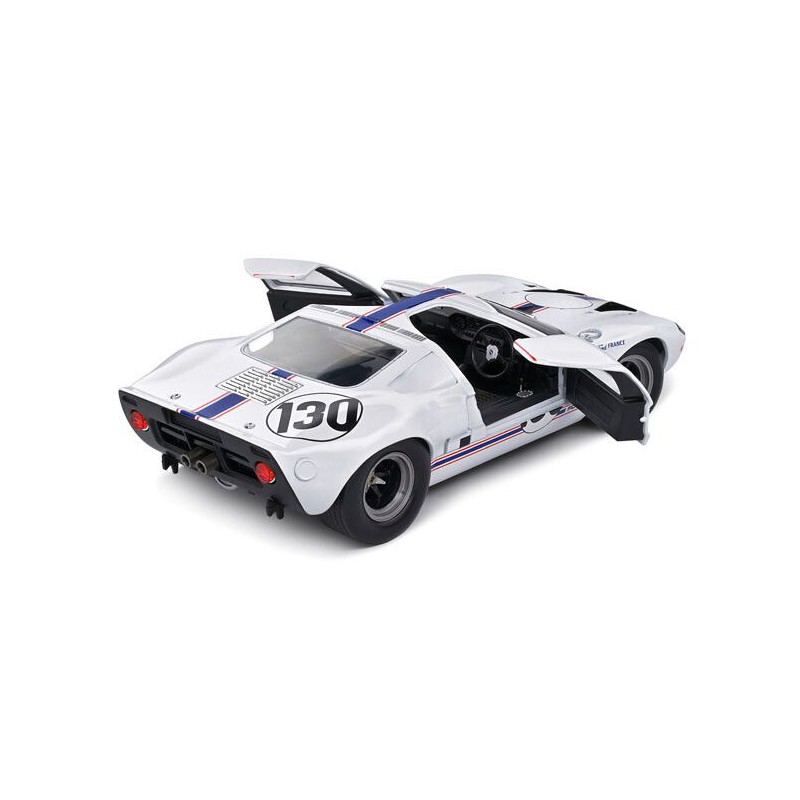 Ford GT40 MK1 Targa Florio '67 (Wit) - 1:18 - Solido