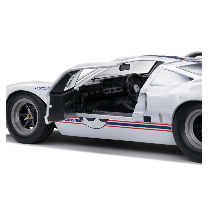 Ford GT40 MK1 Targa Florio '67 (Wit) - 1:18 - Solido