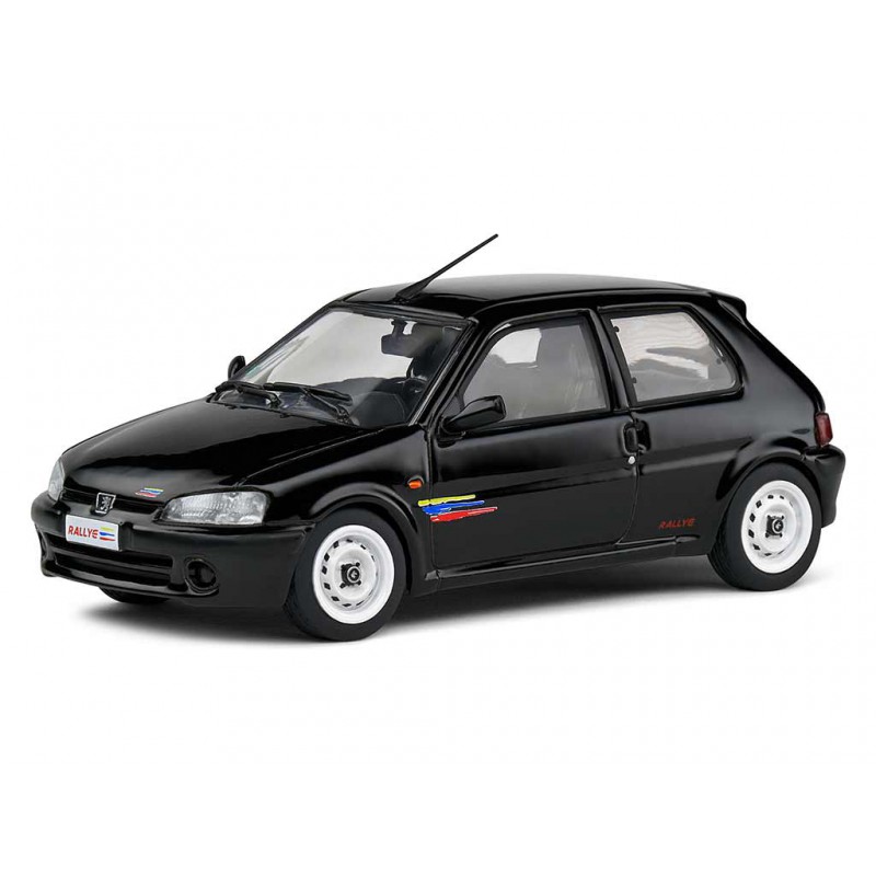 Peugeot 106 Rallye PH.2 '01 (zwart) - 1:43 - Solido