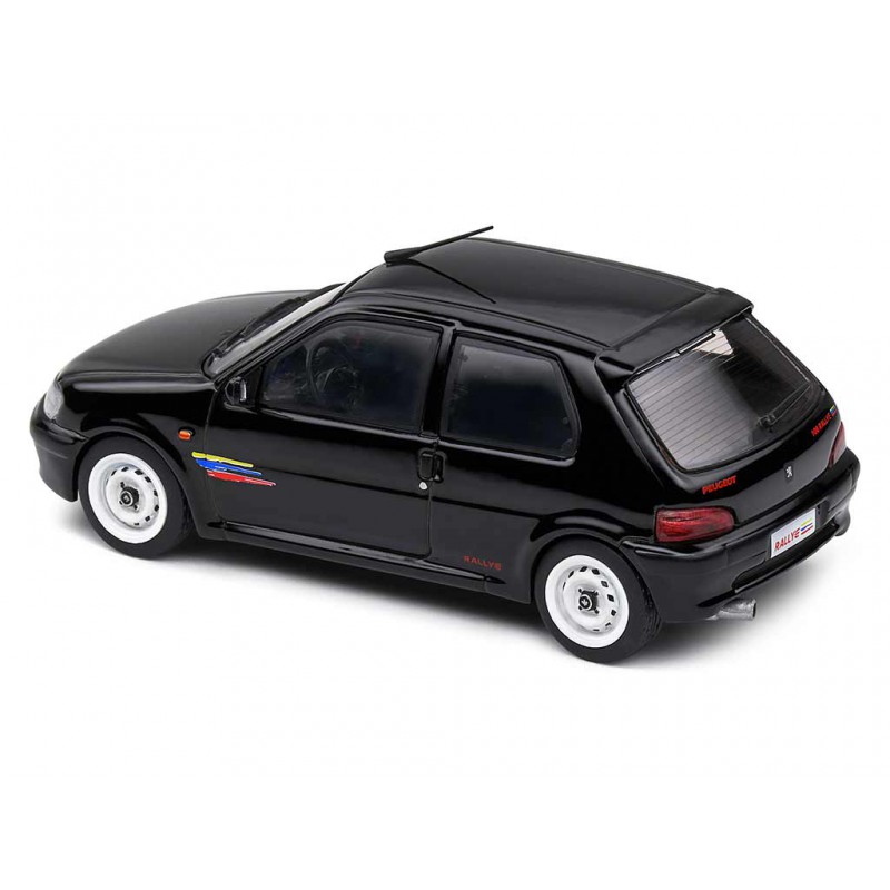 Peugeot 106 Rallye PH.2 '01 (zwart) - 1:43 - Solido