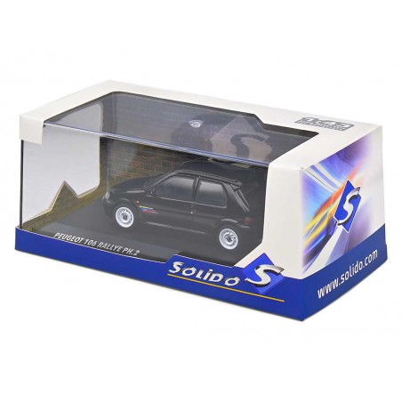 Peugeot 106 Rallye PH.2 '01 (zwart) - 1:43 - Solido