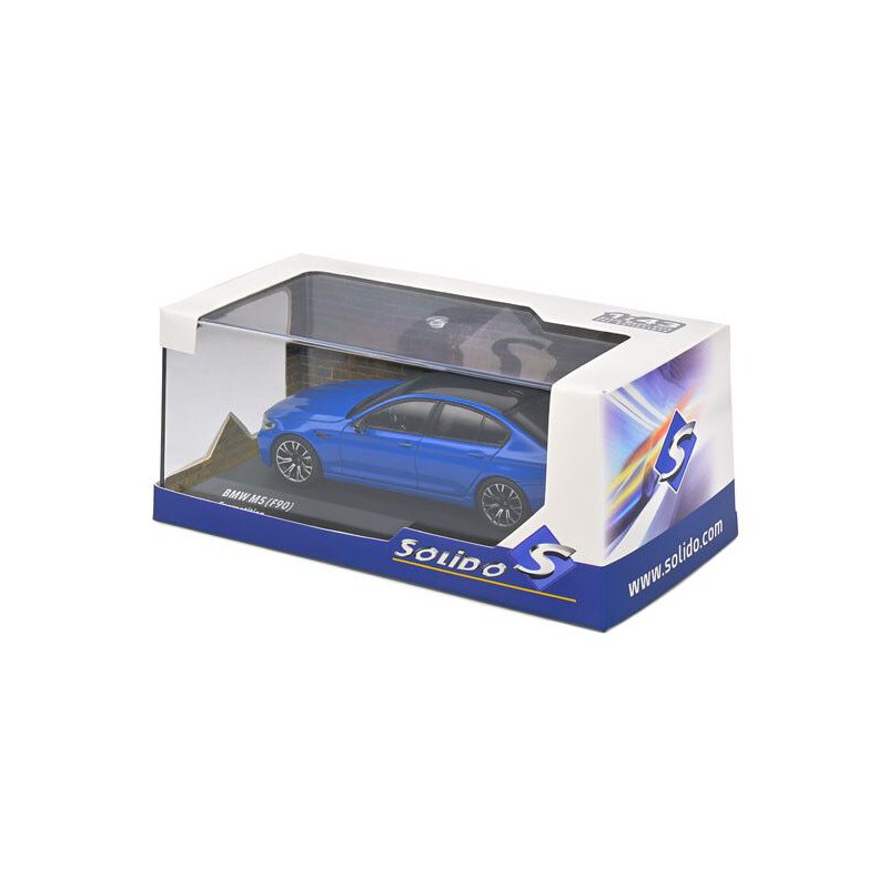 BMW M5 F90 Competition '22 (Blauw) - 1:43 - Solido